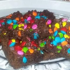 A picture of Choco Rainbow square #Foodies&Friends.