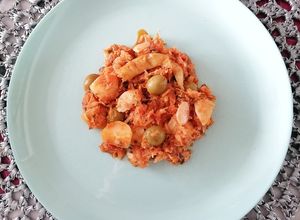 Una foto de Bacalao a la vizcaína 🤩🐟