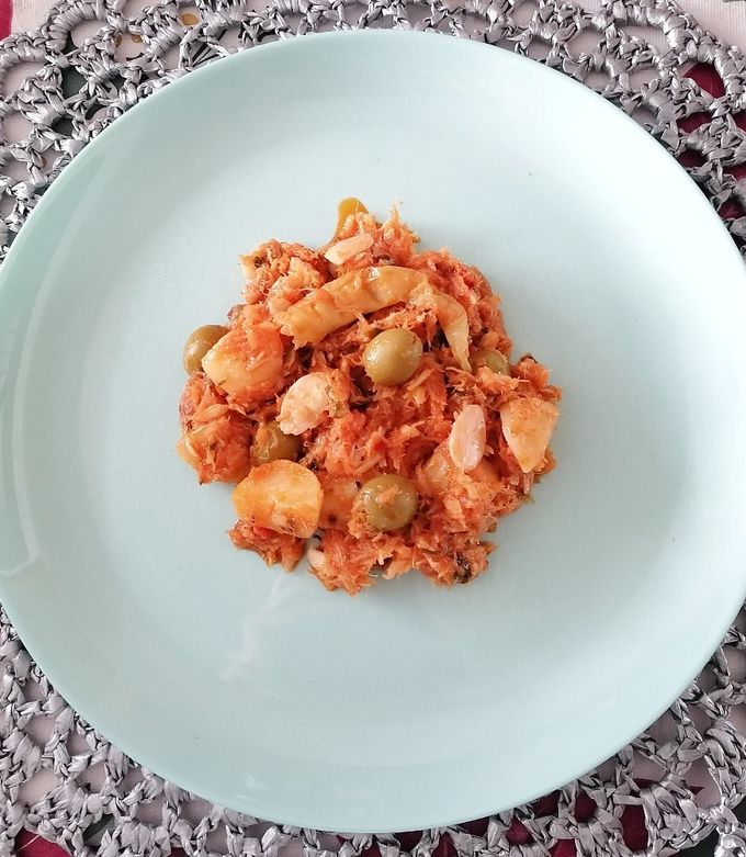Una foto de Bacalao a la vizcaína 🤩🐟
