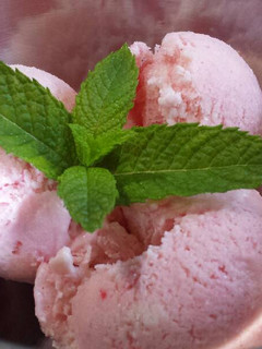 Una foto de Helado de sandía