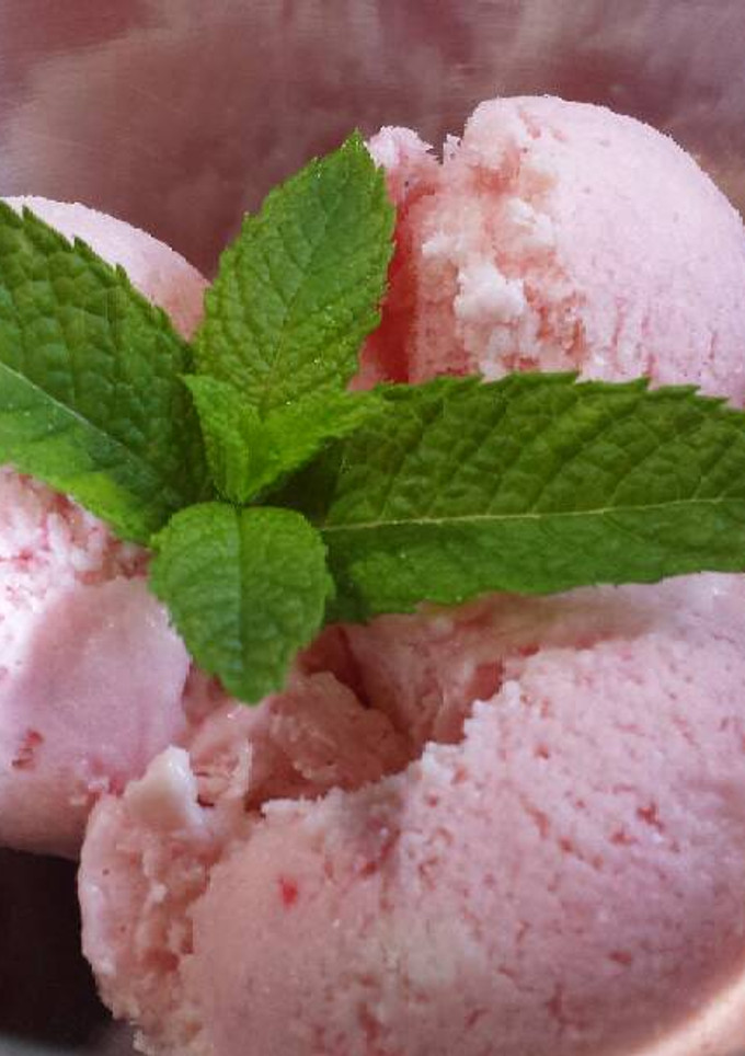 Una foto de Helado de sandía