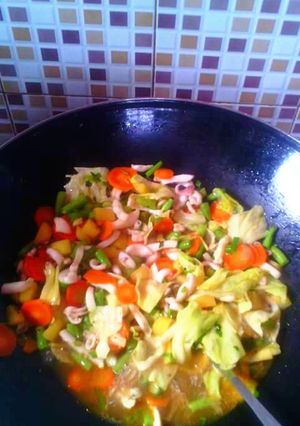 Foto resep Capcay Cumi Ala Ummi