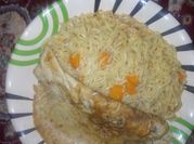 A picture of indomie with tomatoes