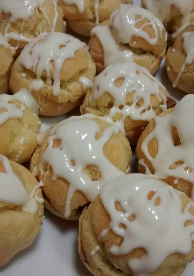 Una foto de Masa bomba o profiteroles