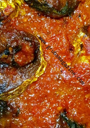 A picture of Fried fish stew.