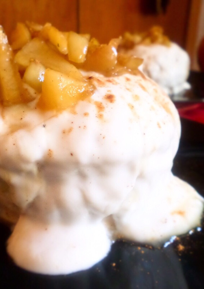 Una foto de Mug cake “tarta de manzana”