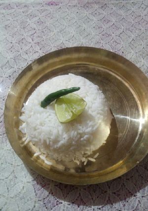 ভাত (Bhat recipe in Bengali) রেসিপির প্রধান ছবি