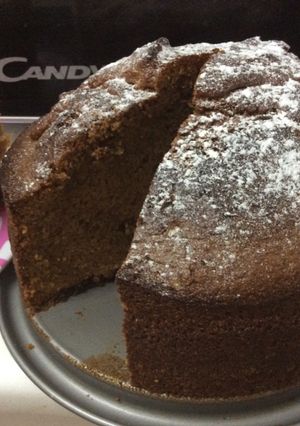 Foto principal de Bizcocho de chocolate, mandarina y nueces 🍫🍊