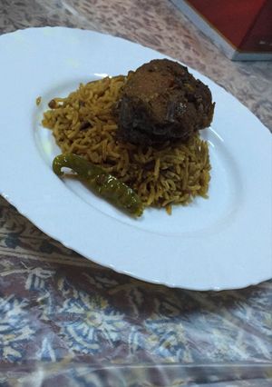 صورة لوصفة مجبوس سمك بحريني