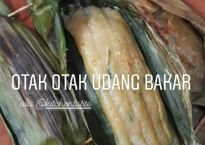 OTAK OTAK UDANG BAKAR ala Kitchentaste