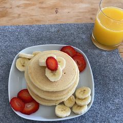 Healthy Pancakes! A picture of Healthy Pancakes!.