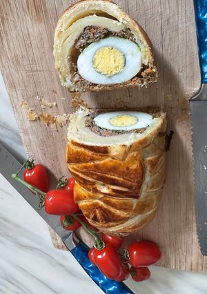 Une photo de 🫜🐇PÂTÉ EN 🪶CROÛTE FÊTE 🍾 PÂQUES 🐣