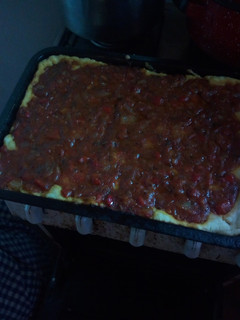 Una foto de Pizza con Royal