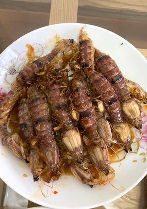 Hình của món Bề bề xào chua ngọt.