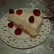 Cheesecake με βατόμουρα και λευκή σοκολάτα