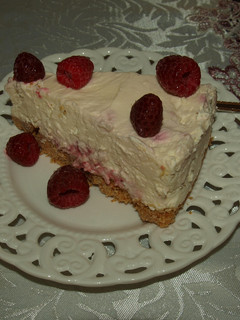 Φωτογραφία της συνταγής Cheesecake με βατόμουρα και λευκή σοκολάτα