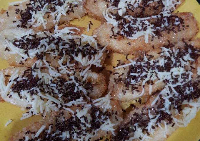 Resep: Pisang goreng crispy Yang Sederhana
