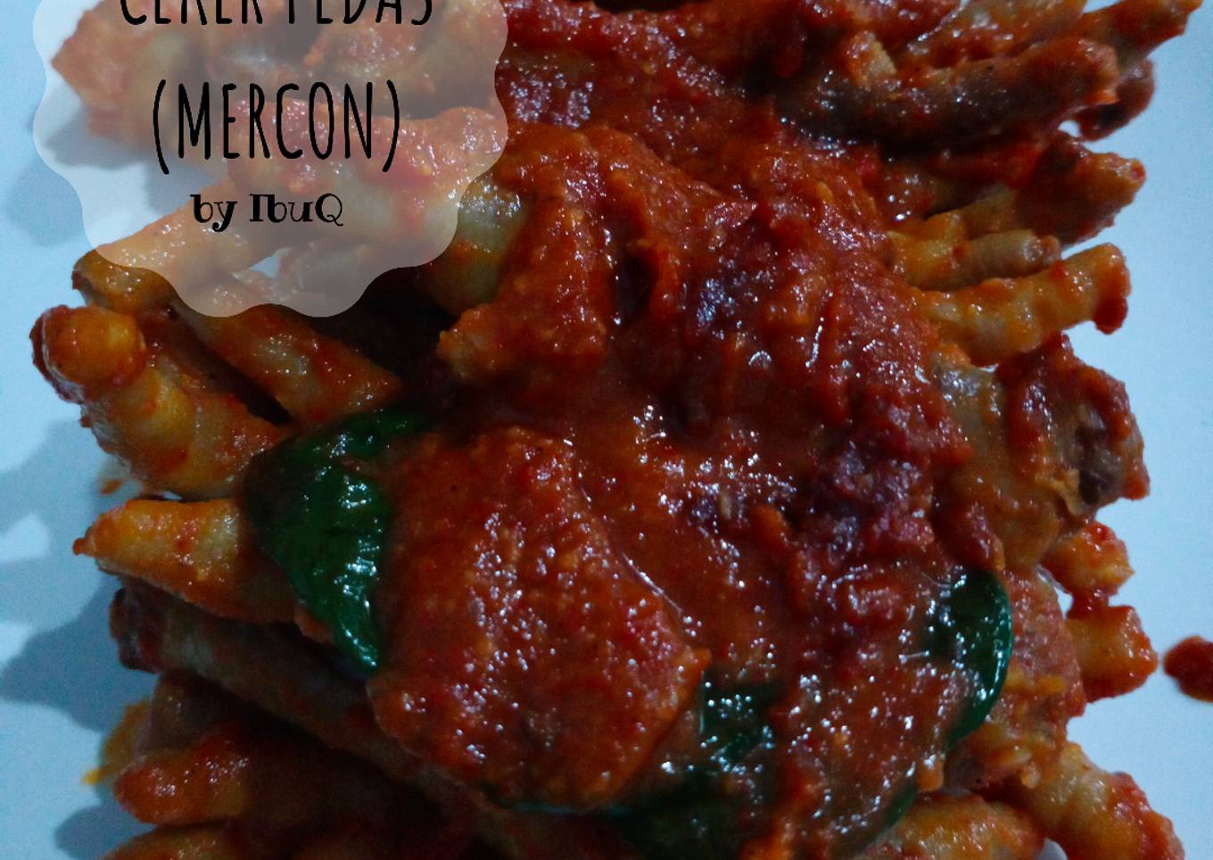 Ceker Pedas (Mercon)