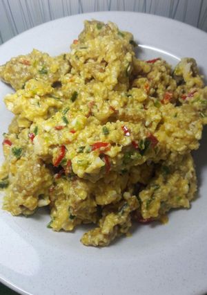 Foto resep Ayam sauce keju telur asin