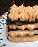 Chocotorta de algarroba y nueces