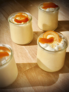 Una foto de Mousse suave de naranja