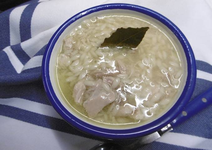 A taste of traditional Chicken Soup with Rice