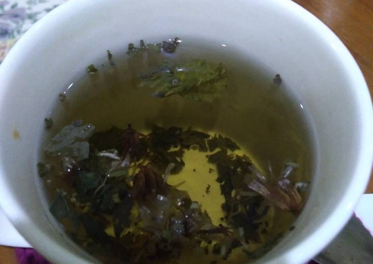 {Resep Forget-Me-Not Mint Tea Kekinian