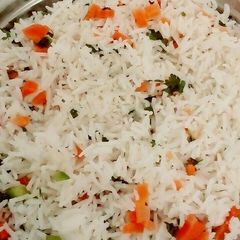 A picture of Vegetable rice.