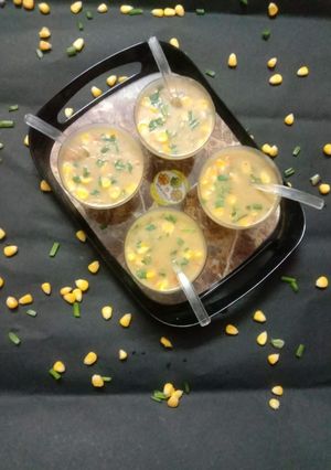 स्वीटकॉर्न सूप (sweetcorn soup recipe in Hindi) रेसिपी मुख्य फोटो