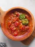 Sambel mentah tomat cery