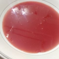 A picture of Strawberry sauce.