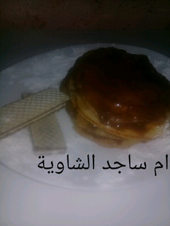 صورة لوصفة بان كيك بالمربى والشوكولاطة
