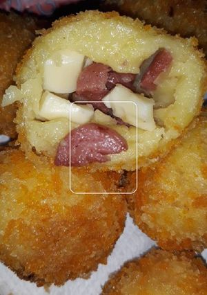 Foto resep Kroket kentang sosis keju