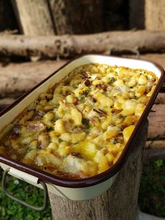 Spenótos, sonkás sült gnocchi ! VEGÁN recept fotója