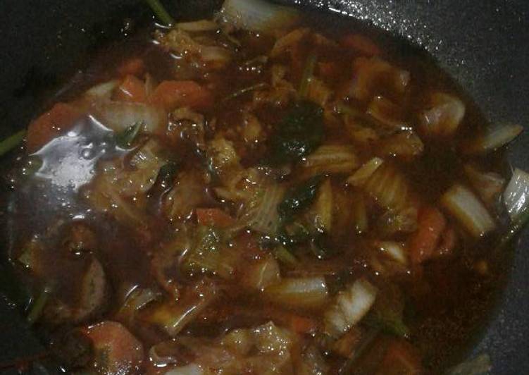 Resep Capcay comal, Enak Banget