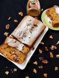 কফি আখরোট কেক(eggless coffee walnut tea cake recipe in Bengali)