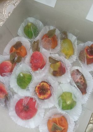 صورة لوصفة حلوة الفاكهة المتنوعة🍓🍋🍎🍑🍊🥭🍐