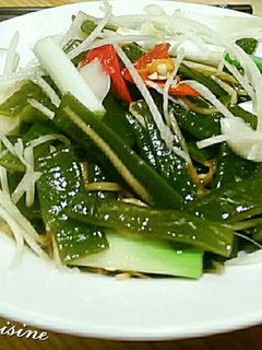 夏日爽口涼拌菜part12~ 涼拌薑絲海帶 的食譜成品照片
