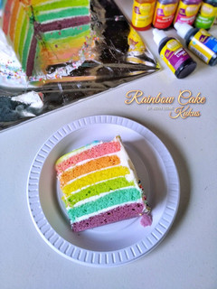 Foto resep Rainbow Cake Kukus