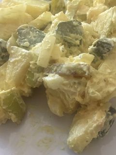 Una foto de Ensalada de patata con manzana