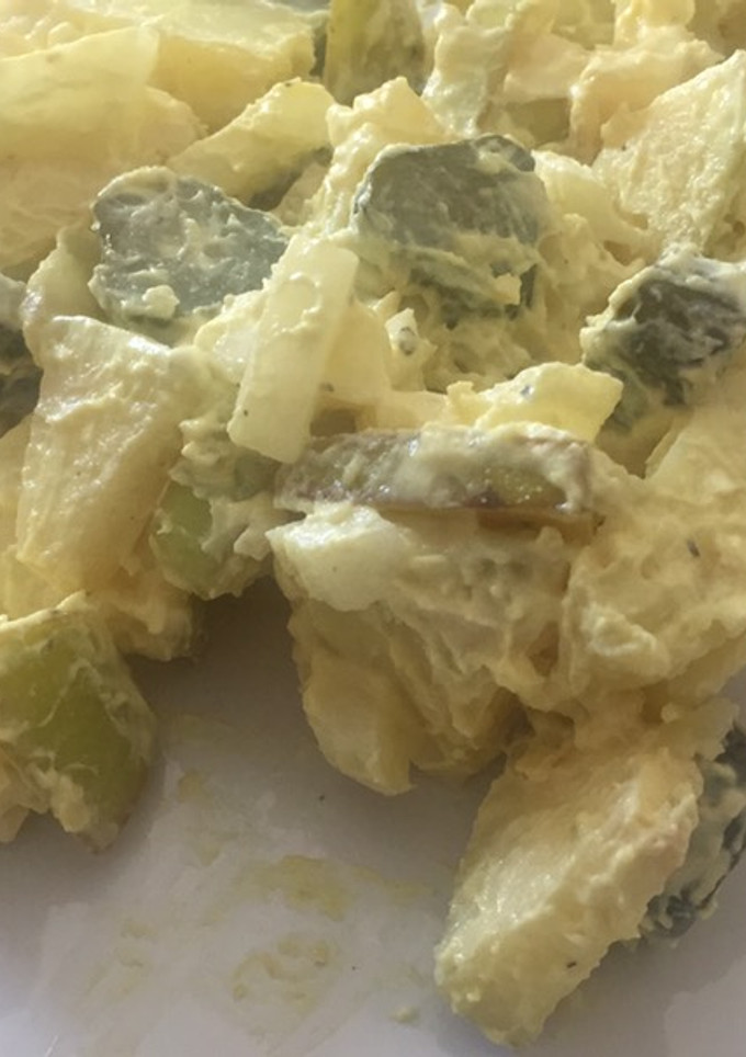 Una foto de Ensalada de patata con manzana