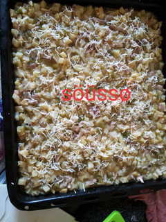 صورة لوصفة غراتان بطاطا وفلفل