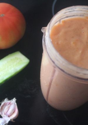 Una foto de Gazpacho pobre