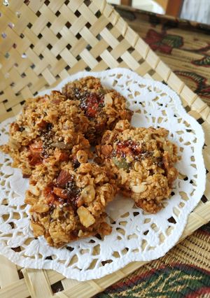 Foto resep Oat Almond Cookies (glutenfree)