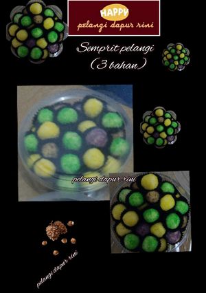Foto resep Semprit Susu pelangi