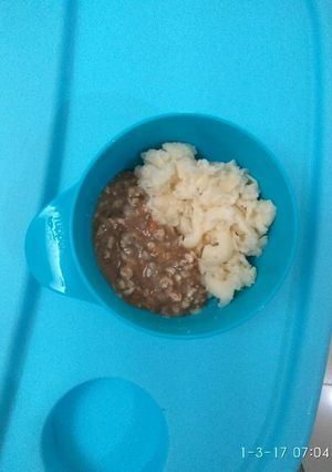 Foto resep Maccaroni with creamy soup Mpasi 6m+