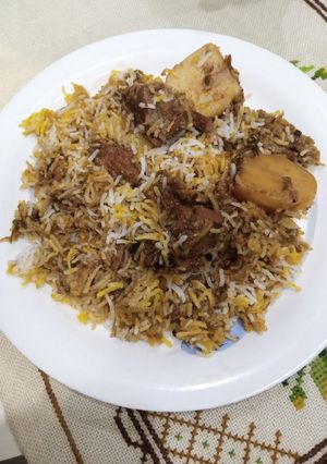 A picture of Ahmed Abadi Pulao.
