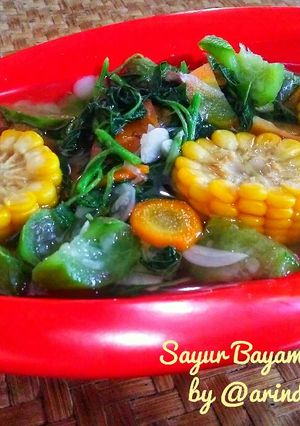 Foto resep Sayur Bayam Jagung by Arinda