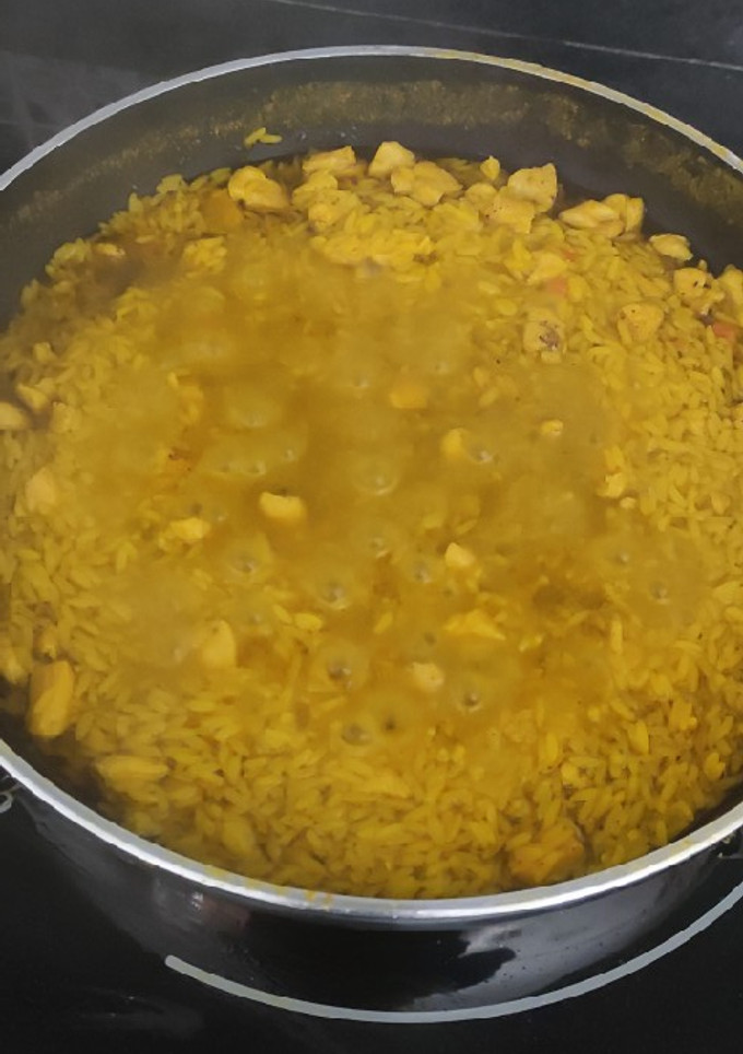 Una foto de Arroz con pollo para novatos (Como yo)
