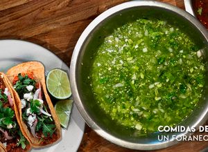 Una foto de Salsa Verde Cruda